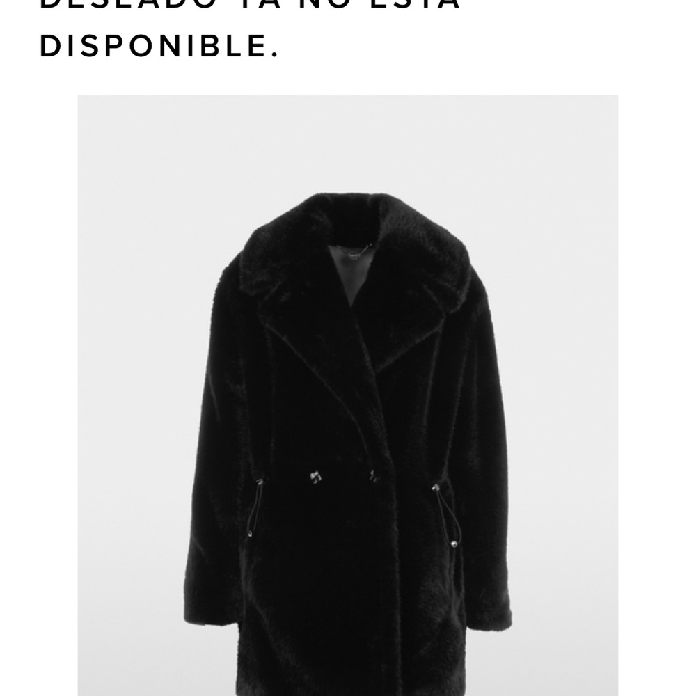 Marc Cain Black Faux Fur Jacket - sold out everywhere !!